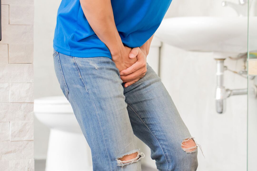 pain related to prostatitis before using Predstonorm capsules